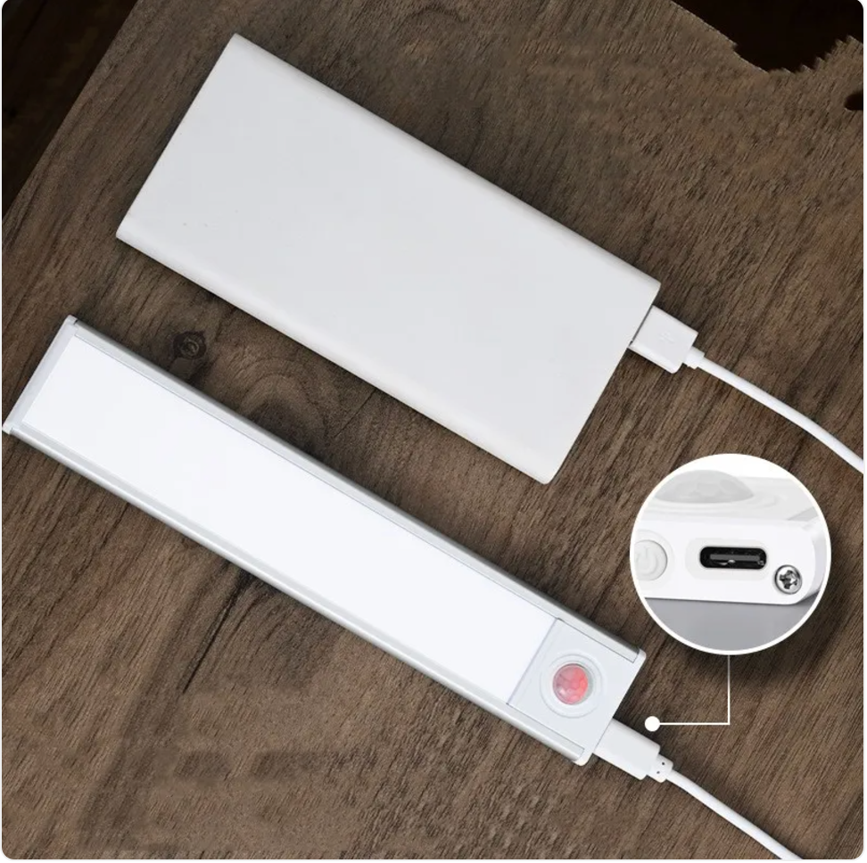 Luz LED magnética con sensores de movimiento